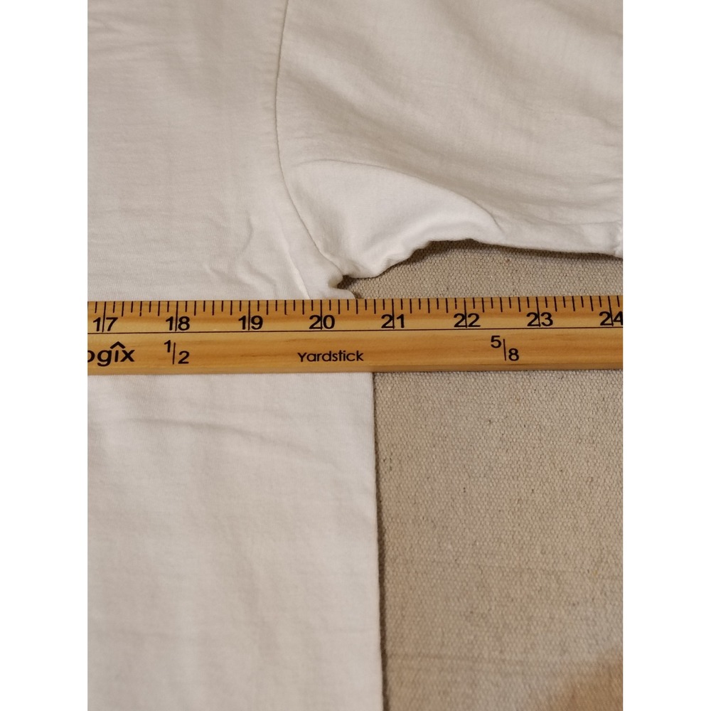 Vintage Singha Beer T Shirt Bangkok Brewery Single Stitch Hem White Sz Medium TT - Picture 4 of 9